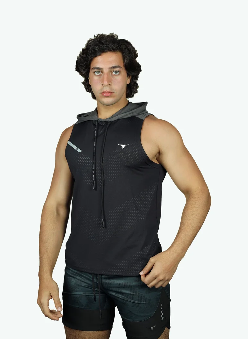 THUGFIT PowerTower high-intensity Men's Hoodie - Black